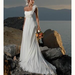 Maggie Sottero “Destinations” Wedding Dress white/ivory (RD1044)